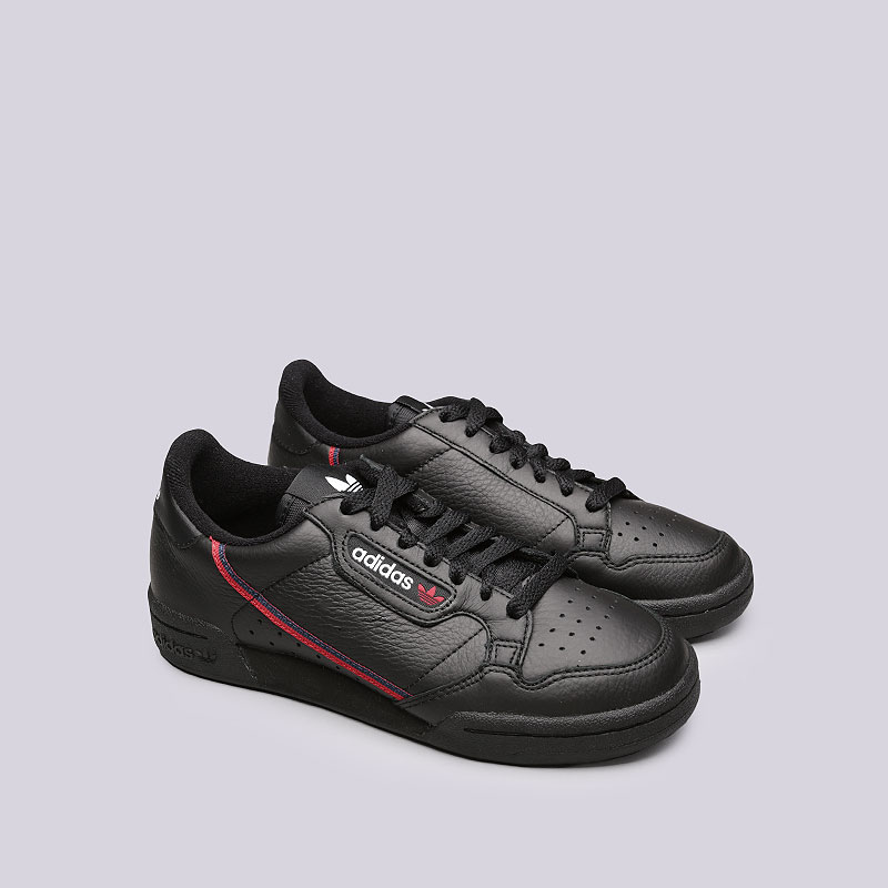  черные кроссовки adidas Continental 80 B41672 - цена, описание, фото 2